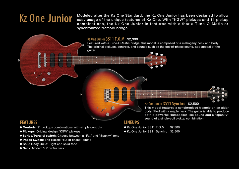 Kz One Junior | Kz Guitar Works